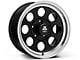 Mammoth 8 Aluminum Black Wheel; 16x8; 0mm Offset (99-04 Jeep Grand Cherokee WJ)