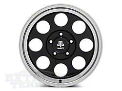 Mammoth 8 Aluminum Black Wheel; 17x9 (05-10 Jeep Grand Cherokee WK, Excluding SRT8)