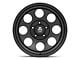 Mammoth 8 Aluminum Matte Black Wheel; 17x9 (05-10 Jeep Grand Cherokee WK, Excluding SRT8)