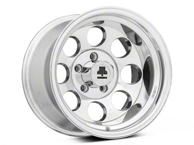 Mammoth 8 Aluminum Polished Wheel; 15x10; -44mm Offset (93-98 Jeep Grand Cherokee ZJ)