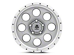 Mammoth 8 Aluminum Simulated Beadlock Anthracite Wheel; 17x9 (05-10 Jeep Grand Cherokee WK, Excluding SRT8)