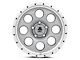Mammoth 8 Aluminum Simulated Beadlock Anthracite Wheel; 17x9 (05-10 Jeep Grand Cherokee WK, Excluding SRT8)
