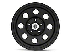 Mammoth 8 Steel Matte Black Wheel; 17x9 (05-10 Jeep Grand Cherokee WK, Excluding SRT8)