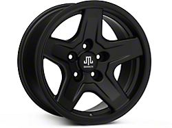 Mammoth Boulder Black Wheel; 16x8 (93-98 Jeep Grand Cherokee ZJ)