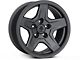 Mammoth Boulder Charcoal Wheel; 16x8 (93-98 Jeep Grand Cherokee ZJ)