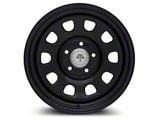 Mammoth D Window Black Steel Wheel; 17x9; -6mm Offset (05-10 Jeep Grand Cherokee WK, Excluding SRT8)