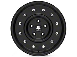 Mammoth General Matte Black Wheel; 17x9; -6mm Offset (05-10 Jeep Grand Cherokee WK, Excluding SRT8)