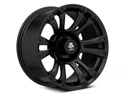 Mammoth Madness Matte Black Wheel; 18x9 (22-24 Jeep Grand Cherokee WL)