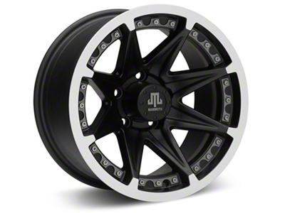 Mammoth Type 88 Black Wheel; 15x8; -19mm Offset (93-98 Jeep Grand Cherokee ZJ)