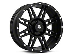 Mammoth Vader Simulated Beadlock Matte Black Wheel; 18x9 (22-24 Jeep Grand Cherokee WL)