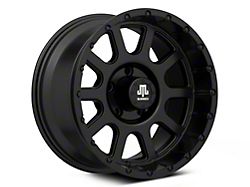 Mammoth 10 Hole Matte Black Wheel; 17x9; -6mm Offset (99-04 Jeep Grand Cherokee WJ)