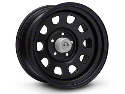 Mammoth D Window Black Steel Wheel; 17x9 (99-04 Jeep Grand Cherokee WJ)