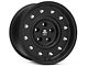 Mammoth General Matte Black Wheel; 17x9; -6mm Offset (99-04 Jeep Grand Cherokee WJ)