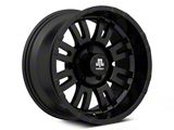 Mammoth Krawler Matte Black Wheel; 17x9; -6mm Offset (99-04 Jeep Grand Cherokee WJ)