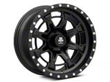 Mammoth Split 16 Beadlock Satin Black Wheel; 17x9; -6mm Offset (99-04 Jeep Grand Cherokee WJ)