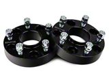 Mammoth 1.25-Inch Billet Wheel Spacers; Black (87-06 Jeep Wrangler YJ & TJ)