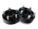 Mammoth 1.25-Inch Billet Wheel Spacers; Black (07-18 Jeep Wrangler JK)