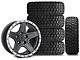 17x9 Mammoth Boulder Beadlock Style & 33in Ironman Mud-Terrain All Country Tire Package; Set of 5 (07-18 Jeep Wrangler JK)