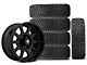 17x9 Mammoth 10 Hole & 33in Atturo All-Terrain Trail Blade X/T Tire Package; Set of 5 (07-18 Jeep Wrangler JK)