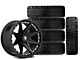 17x9 Mammoth Type 88 & 33in BF Goodrich All-Terrain T/A KO Tire Package; Set of 5 (18-24 Jeep Wrangler JL)