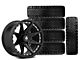 17x9 Mammoth Type 88 & 34in BF Goodrich All-Terrain T/A KO Tire Package; Set of 5 (07-18 Jeep Wrangler JK)