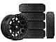 17x9 Mammoth Hunter & 35in Kenda All-Terrain KLEVER R/T KR601 Tire Package; Set of 5 (07-18 Jeep Wrangler JK)