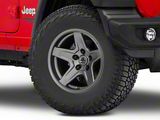 Mammoth Boulder Charcoal Wheel; 17x9; -6mm Offset (18-24 Jeep Wrangler JL)