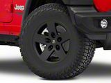 Mammoth Moab Black Wheel; 17x9; -6mm Offset (18-24 Jeep Wrangler JL)