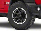 Mammoth Type 88 Black Wheel; 17x9; -6mm Offset (18-24 Jeep Wrangler JL)