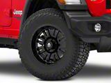 Mammoth Krawler Matte Black Wheel; 17x9; -6mm Offset (18-24 Jeep Wrangler JL)