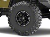 Mammoth Type 88 Matte Black Wheel; 15x8; -20mm Offset (97-06 Jeep Wrangler TJ)