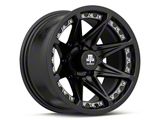 Mammoth Type 88 Matte Black Wheel; 15x8; -20mm Offset (87-95 Jeep Wrangler YJ)