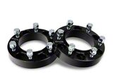 Mammoth 1.25-Inch Billet 6-Lug Wheel Spacers; Black (05-15 Tacoma Pre Runner; 05-15 4WD Tacoma; 16-23 Tacoma)