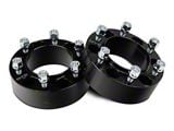 Mammoth 1.50-Inch Billet 6-Lug Wheel Spacers; Black (05-15 Tacoma Pre Runner; 05-15 4WD Tacoma; 16-23 Tacoma)