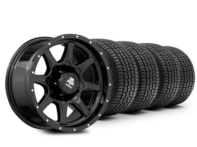 16x8 Mammoth High Roller & 32in West Lake All-Terrain SL369 Tire Package (05-15 Tacoma)
