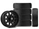 16x8 Mammoth 10 Hole Wheel & 33in Milestar All-Terrain Patagonia AT/R Tire Package; Set of 5 (07-18 Jeep Wrangler JK)