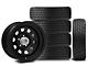 15x8 Mammoth 8 Wheel & 31in Milestar All-Terrain Patagonia AT/R Tire Package; Set of 5 (97-06 Jeep Wrangler TJ)