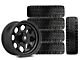 15x8 Mammoth 8 Wheel & 33in BF Goodrich All-Terrain T/A KO Tire Package; Set of 5 (97-06 Jeep Wrangler TJ)