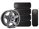 17x9 Mammoth Boulder Wheel & 33in Yokohama All-Terrain Geolandar A/T Tire Package; Set of 5 (18-24 Jeep Wrangler JL)