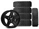 17x9 Mammoth Boulder Wheel & 33in Atturo All-Terrain Trail Blade X/T Tire Package; Set of 5 (07-18 Jeep Wrangler JK)