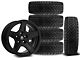 17x9 Mammoth Boulder Wheel & 34in BF Goodrich All-Terrain T/A KO Tire Package; Set of 5 (18-24 Jeep Wrangler JL)