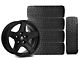 17x9 Mammoth Boulder Wheel & 32in Falken All-Terrain Wildpeak A/T Tire Package; Set of 5 (18-24 Jeep Wrangler JL)