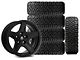 17x9 Mammoth Boulder Wheel & 33in NITTO All-Terrain Ridge Grappler A/T Tire Package; Set of 5 (07-18 Jeep Wrangler JK)