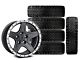 17x9 Mammoth Boulder Beadlock Style Wheel & 33in BF Goodrich All-Terrain T/A KO Tire Package; Set of 5 (07-18 Jeep Wrangler JK)