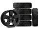 17x9 Mammoth Moab Wheel & 33in BF Goodrich All-Terrain T/A KO Tire Package; Set of 5 (18-24 Jeep Wrangler JL)