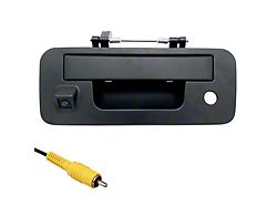 Master Tailgaters Tailgate Handle with Backup Reverse Camera; Black (13-15 Titan)