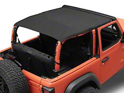 MasterTop Bimini Top Plus; MasterTwill (18-23 Jeep Wrangler JL 2-Door)