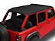 MasterTop Bimini Top Plus; MasterTwill (18-23 Jeep Wrangler JL 4-Door)