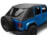 MasterTop Complete Soft Top with Tinted Windows; MasterTwill (07-18 Jeep Wrangler JK 2-Door)