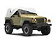 MasterTop Five Layer Weatherproof Full Door Cab Cover; Gray (92-06 Jeep Wrangler YJ & TJ)